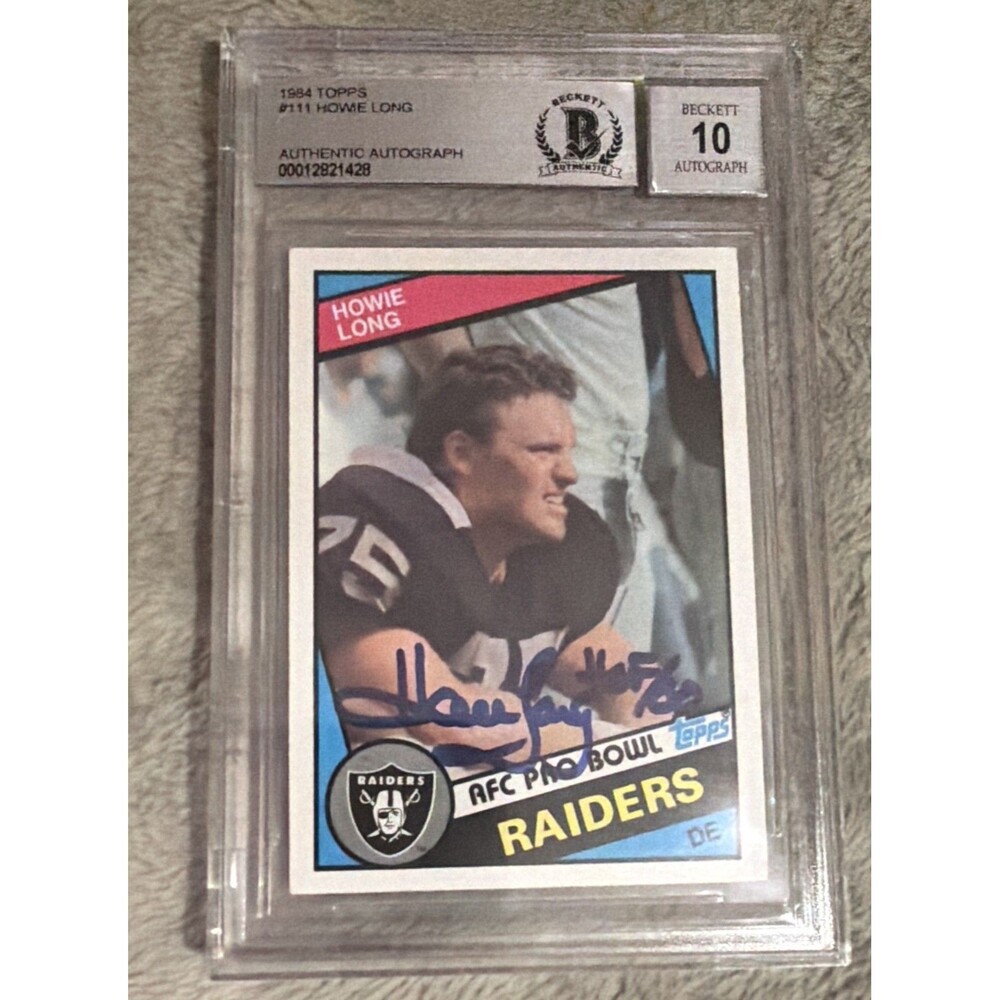 1984 Topps - Howie Long #111 (RC)